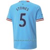 Camiseta de fútbol Manchester City Stones 5 Primera Equipación 2022-23 - Hombre